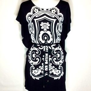 Wear as Top or Mini Dress!